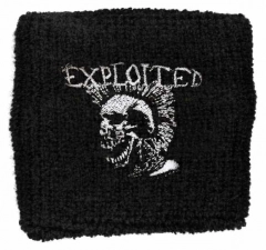 The Exploited Mohican Skull Merchandise Schweißband