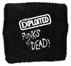 The Exploited Punks not Dead Merchandise Sweatband