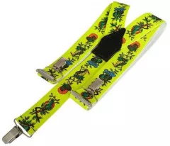 Yellow Animal Suspenders