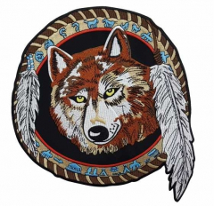 Embroidered Patch - Wolf