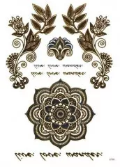 Gold & Silver Boho Tattoo