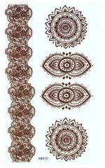 Henna Tattoo Brown