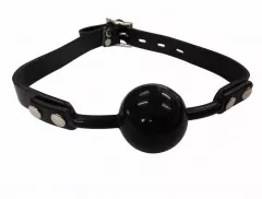 Fetisch Ballknebel in Schwarz