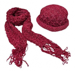 Scarf Set - Red