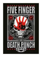 Posterfahne Five Finger Death Punch - Punchagram