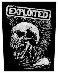 The Exploited Vintage Skull Backpatch