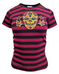 Skinny Top Red Skull