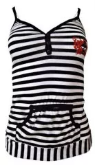 Strappy Rockabella Top Skulls