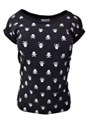 Shirt Black Skull