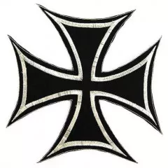 Iron Cross Embroidered Patch