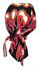Bandana Cap Fire Red