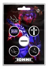 Button Badge Pack - Tony Iommi Iron Man