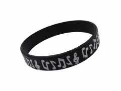 Silicone Armband Music icons