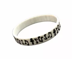 Silicone Armband Music icons