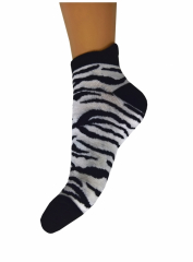 Sneaker Socken Zebra