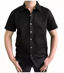 Punk Shirt Iron Cross