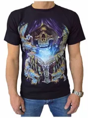 T-Shirt Totenkopf Dark Magic (Glow in the Dark)