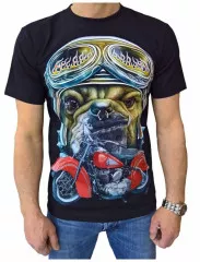 T-Shirt Biker Black