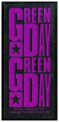 Patch Green Day Purple Logo