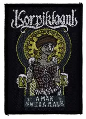 Aufnäher Korpiklaani A Man With A Plan Patch
