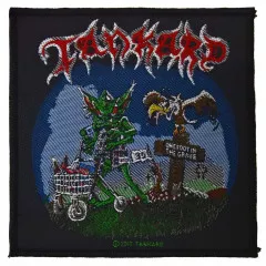 Aufnäher Tankard One Foot In The Grave Patch