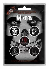 Button Pack - Misfits Skull