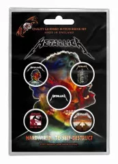 Button Pack - Metallica Hardwired To Self Destruct