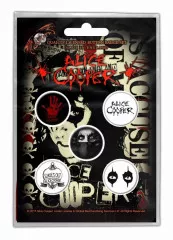 Button Pack - Alice Cooper Eyes