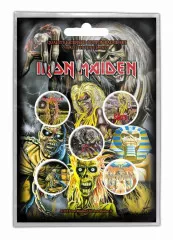 Button Pack - Iron Maiden Early Albums