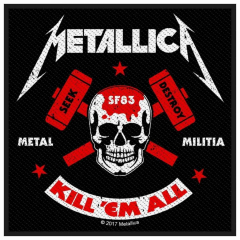 Aufnäher Metallica Metal Militia