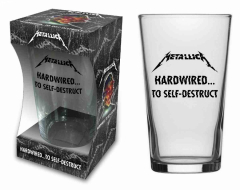 Trinkglas Metallica Hardwired To Self Destruct