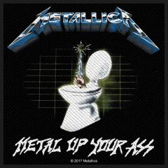 Aufnäher Metallica Metal Up Your Ass