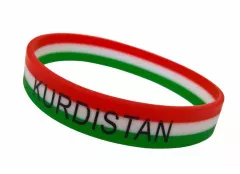 Silikon Armband Kurdistan
