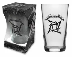 Drinking Glass Metallica Black Album