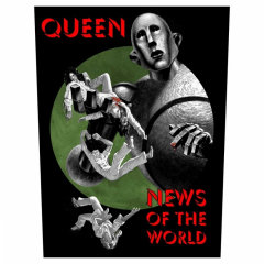 Queen Rückenaufnäher News of the World