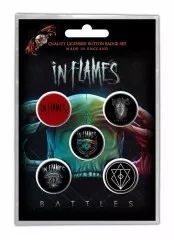 Button Badge In Flames Battles