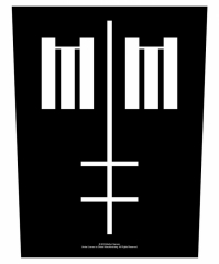 Marilyn Manson Rückenaufnäher Cross Logo