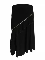 Rock Schwarz mit Pailetten