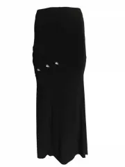 Rock Schwarz mit Applikationen