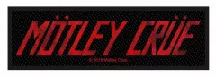 Mötley Crüe Patch Logo