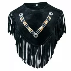 Lederweste im Indianerstil