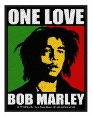 Bob Marley One Love Aufnäher