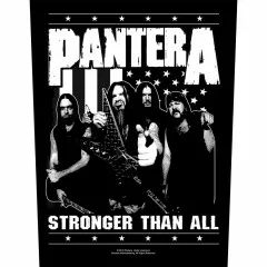 Pantera Rückenaufnäher Stronger than all