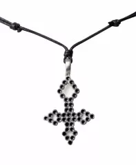 Black Cross Necklace