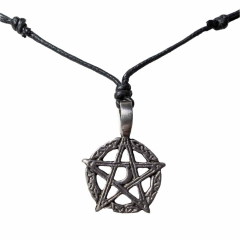 Necklace with Celtic pentagram