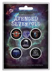 Button Badge Pack - Avenged Sevenfold - The Stage