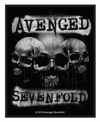 Avenged Sevenfold Aufnäher 3 Skulls