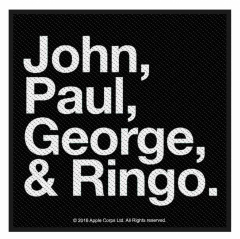 The Beatles Aufnäher John, Paul, George & Ringo