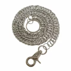 Geldbeutelkette mit Karabiner und Schlüsselring - 59 cm Gesamtlänge