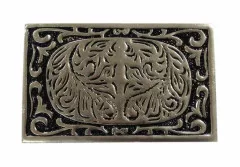 Gürtelschnalle Vintage Muster